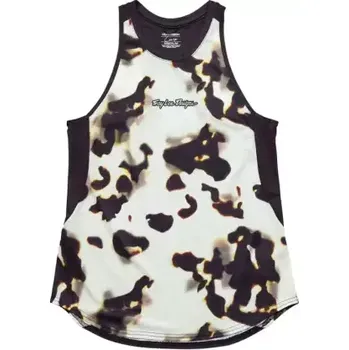 Troy Lee Designs Luxe Tank Tortoise dámské tílko Cream vel. M