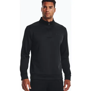 Pánská mikina Under Armour Armour Fleece 1/4 Zip pánská tréninková mikina černá 1373358-001
