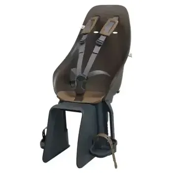 cyklosedačka Urban Iki zadní sedačka s adaptérem na nosič Koge Brown/Kurumi Brown