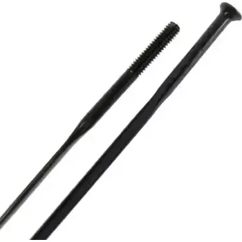 Zapletené kolo Sapim CX Ray drát přímá hlava černý 252 mm