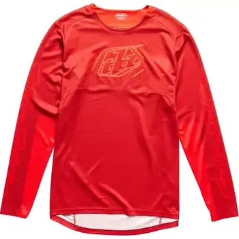 cyklistický dres Troy Lee Designs Sprint Icon dres dlouhý rukáv Fire Orange VZOREK vel. M