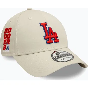 Kšiltovka Kšiltovka New Era Side Patch 9Forty Los Angeles Dodgers light beige