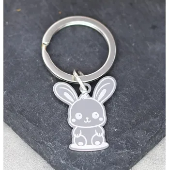 Přívěsek na klíče králíček