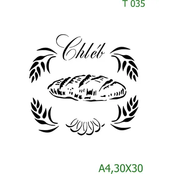 Šablona T 035 - A4 , Nelepící folie