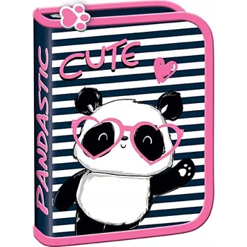 Penál Penál jednopatrový - every day is PANDASTIC, Rozměry: 210 x 135 x 35 mm