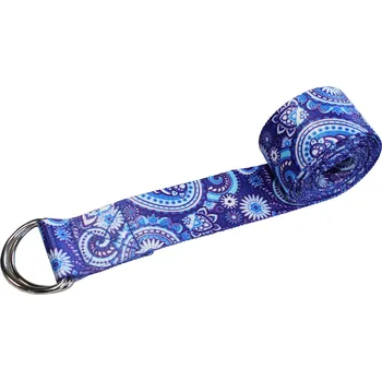 Merc sport Merco Yoga pás na Jógu Sangle patchwork vzor modrý Cena za odběr více kusů: 26 a více kusů