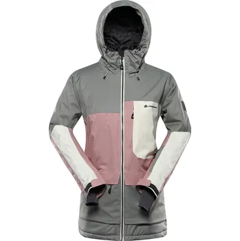Alpine Pro Garga Dámská lyžařská bunda s Ptx membránou LJCD657 šedá M