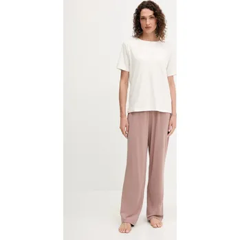 Dámské pyžamo Pyžamo BOSS CI_Short Set dámské, béžová barva, 50545568 01X, vel. L