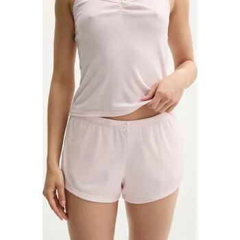 Dámské pyžamo Pyžamové šortky Hollister Co. KI346.5035.600 růžová 03X, vel. S
