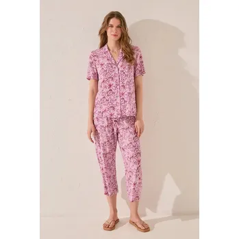 Dámské pyžamo Pyžamo women'secret 4859418 růžová 30X, vel. S