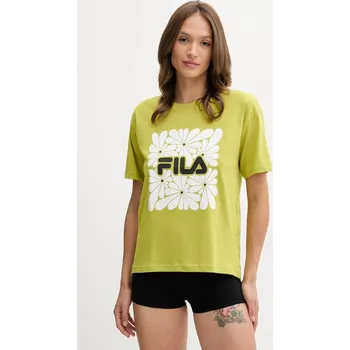 Dámské pyžamo Pyžamo Fila dámské, zelená barva, bavlněné, FPS4201 71X, vel. M