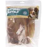 Výhodné balení: 2x5ks Flamingo Nature Snack buvolí uši s masem pro psy