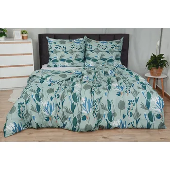 Povlečení Bavlněné povlečení PLUS 4dílné ZOLTA modré