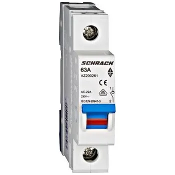 vypínač Vypínač AMPARO 63A 1P AZ200261 fgFORTE s.r.o. 11-12-801-20026