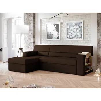 Sedací souprava Rohová sedací souprava RUFINO hnědá - SAWANA 16