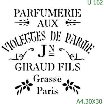 Šablona U 162 - A4 , Nelepící folie