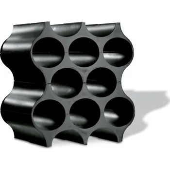 Stojan na víno Koziol SET-UP kosmická černá