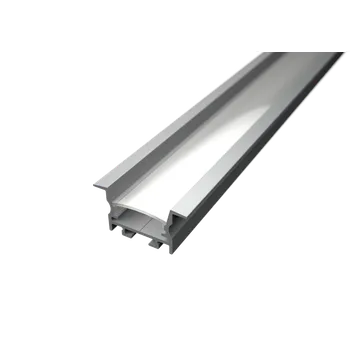 LED lišta Vestavný profil lišta pro LED pásky V25 - profil lišta + Nacvakávací čirý difuzor 1m - LED Solution - LP316-1M_LP-UNICOV1-TRA-1M - LP316-1M_LP-UNICOV1-TRA-1M