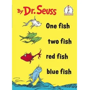 Cizojazyčná kniha One Fish Two Fish Red Fish Blue Fish - Dr Seuss