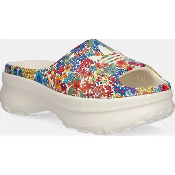 Dámské pantofle Pantofle adidas Originals Adifom Stan Slide dámské, béžová barva, na platformě, JI2765 01X, EUR 39 1/3