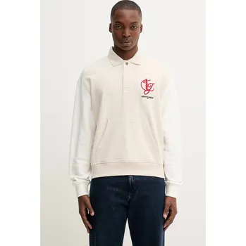 Dámská mikina Bavlněná mikina Tommy Jeans DM0DM21800 béžová 01X, vel. S