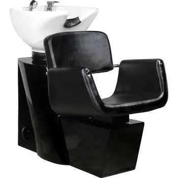 Kadeřnické křeslo GABBIANO MYCÍ JEDNOTKA NA VLASY HELSINKI ČERNÁ