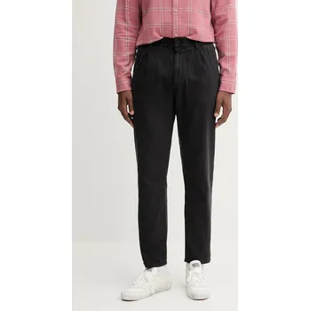 Pánské kalhoty Bavlněné kalhoty Tommy Jeans DM0DM21705 černá 99X, vel. 30/32