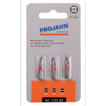 Bit PROJAHN Bit plochý 4mm 3ks/bal