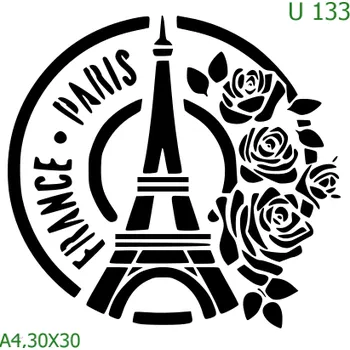 Šablona U 133 - A4 , Lepící fólie