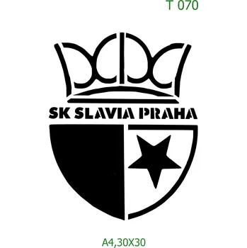 Šablona T 070 - 30 x 30 cm , Lepící fólie