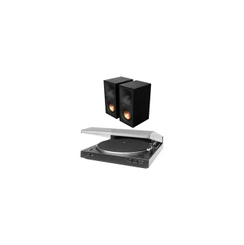 Dual DT 210 USB + Klipsch Reference Powered R-40PM Black