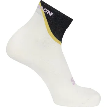 Pánské ponožky Salomon Pulse Ankle LC2725700 - vanilla ice/cyclamen/cress green 39-41