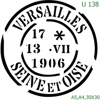 Šablona U 138 - A5 , Lepící fólie