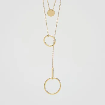 Náhrdelník Reserved - Náhrdelník s korálky - zlatý - 311FD-GLD - 311FD-GLD-ONE