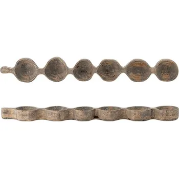 Dekorativní podnos Bloomingville Marcelle 60 x 3,5 x 8 cm 82068459 hnědá 98X