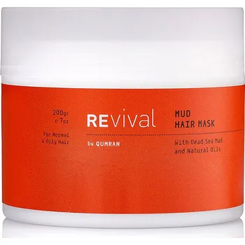 Vlasová regenerace REVIVAL Mud Mask For Hair 200 g