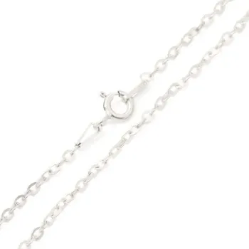 Náramek CZ Náramek Pancer 1,8mm/19cm Ag925 rhodium