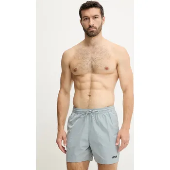 Plavkové šortky Calvin Klein šedá barva, LV00N61111 90X, vel. XXL