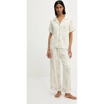 Dámské pyžamo Pyžamo Answear.LAB dámské, béžová barva 1342.cjk 01X, vel. L