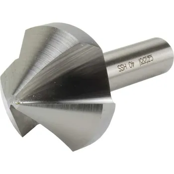 Vrták Záhlubník tříbřitý průměr 40mm 90° HSS