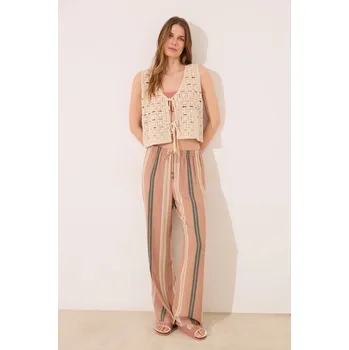 Dámské pyžamo Pyžamové kalhoty women'secret 3709680 hnědá 88X, vel. S