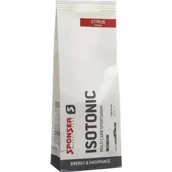 Iontový nápoj Sponser Isotonic izotonický nápoj 700 g red orange
