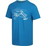 Inov-8 Graphic Tee Helvellyn pánské tričko krátký rukáv Blue vel. M