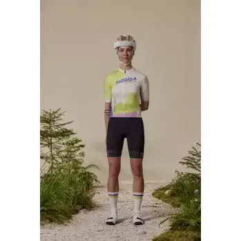 cyklistický dres Maloja SokostiM. dámský dres krátký rukáv Shaded White vel. M