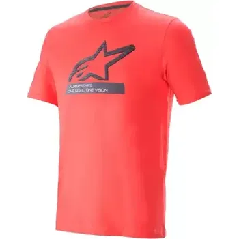 Pánské tričko Alpinestars Ageless V3 pánské triko krátký rukáv Coral fluo vel. M