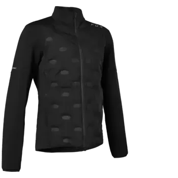 Cyklistická bunda Fox Ranger Windbloc Fire pánská softshellová bunda Black vel. M