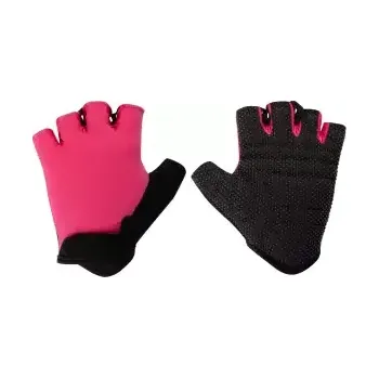 Cyklistické rukavice Force Fun Kid dětské rukavice růžová vel. L