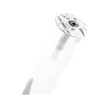 Hlavové složení Tune Ahead Cap Aluminium víčko řízení stříbrné