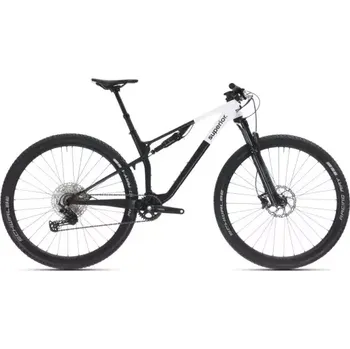Horské kolo Superior XF 9.2 RC horské kolo Matte Carbon / White vel. M