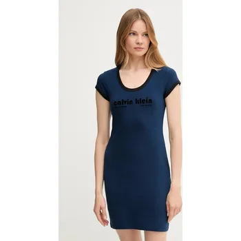 Dámské šaty Šaty Calvin Klein Jeans LV047C259G námořnická modř 59X, vel. M